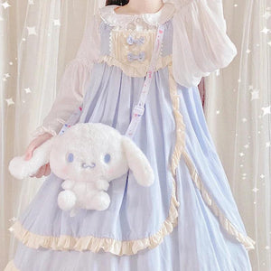 Cartoon Dog Plush Doll Handbag for Girls