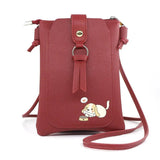 Cartoon Shoulder Bag Wallet Large Capacity Messenger Bag