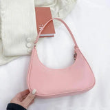 Small Nylon Hobo Tote Handbag for Women
