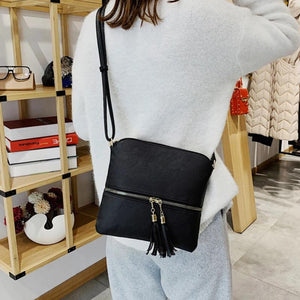 Crocodile PU Leather Women Messenger Bag Crossbody Handbag