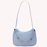 Nylon Butterfly Chain Tote Handbag for Women