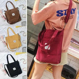 Large Canvas Handbag Shoulder Bag Tote Ladies Purse Travel Messenger Hobo