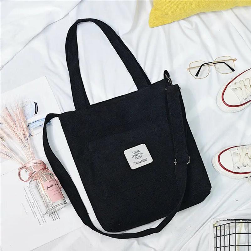 Large Canvas Handbag Shoulder Bag Tote Ladies Purse Travel Messenger Hobo