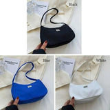 Nylon Mini Messenger Handbag Retro Underarm Bag