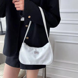 Nylon Mini Messenger Handbag Retro Underarm Bag