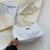 Nylon Mini Messenger Handbag Retro Underarm Bag