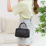 Foreign Trade Chain Lingge Handbag Women's Shoulder Bag