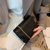 Crocodile Shoulder Bag Small Messenger Bag