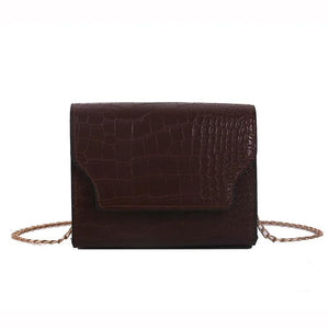 Crocodile Shoulder Bag Small Messenger Bag