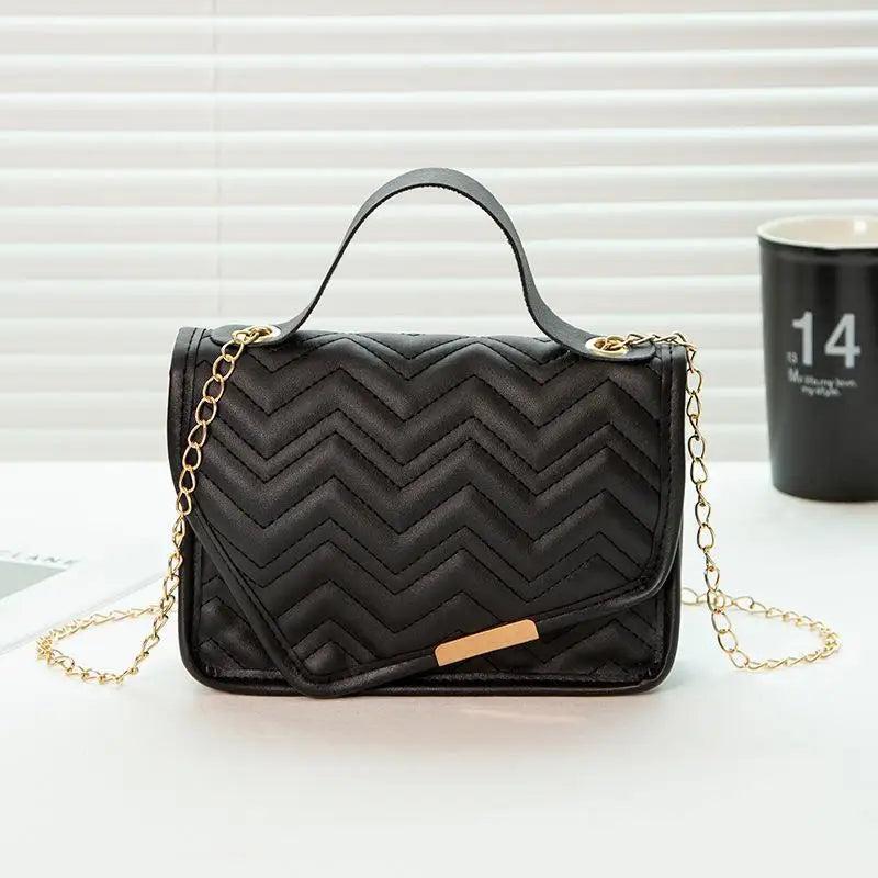 Embroidered Small Square Bag Ladies Handbag Shoulder Bag