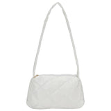 Quilted Top-handle Travel Purse Soft Nylon Bag for Autumn Winter