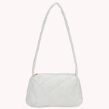 Quilted Top-handle Travel Purse Soft Nylon Bag for Autumn Winter