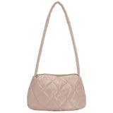 Quilted Top-handle Travel Purse Soft Nylon Bag for Autumn Winter