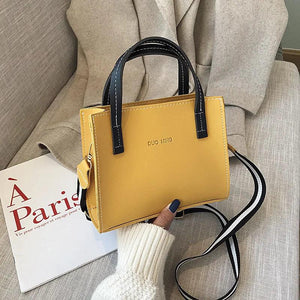 Women's Casual PU Leather Shoulder Handbag