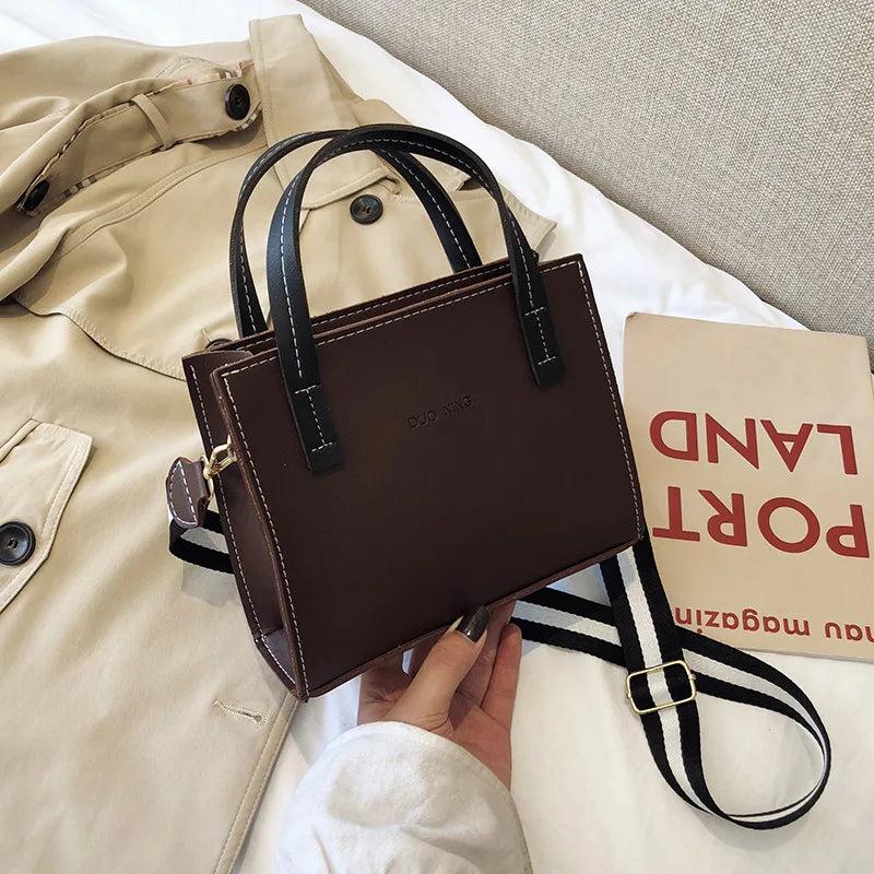 Women's Casual PU Leather Shoulder Handbag