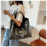 Women's Canvas Tote Bag Large Capacity Handbag Shoulder Shopping Bag