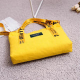 Canvas Handbags Shoulder Bag Large Capacity Crossbody Nylon Tote Bag