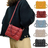 Emb. Flap Crossbody Mini Purse for Women