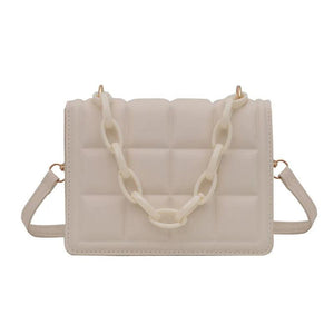 Emb. Flap Crossbody Mini Purse for Women