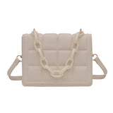 Emb. Flap Crossbody Mini Purse for Women