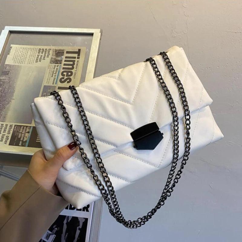 Casual Chain Crossbody Bags For Women Shoulder Bag Ladies Handbags