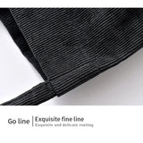 Corduroy Shoulder Bag Reusable Tote Casual Shopping Bags Female Handbag
