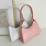 Vintage Women's Shoulder Handbag PU Leather Chain Tote Bag