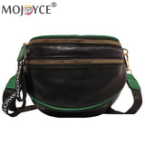 Large Capacity Leather Saddle Handbag for Women Girls