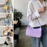 Vintage Shoulder Retro PU Leather Bag with Chain Strap