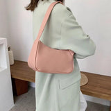 Vintage Shoulder Retro PU Leather Bag with Chain Strap