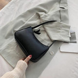 Vintage Shoulder Retro PU Leather Bag with Chain Strap