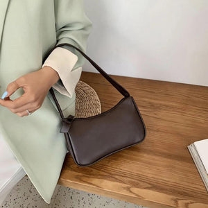 Vintage Shoulder Retro PU Leather Bag with Chain Strap