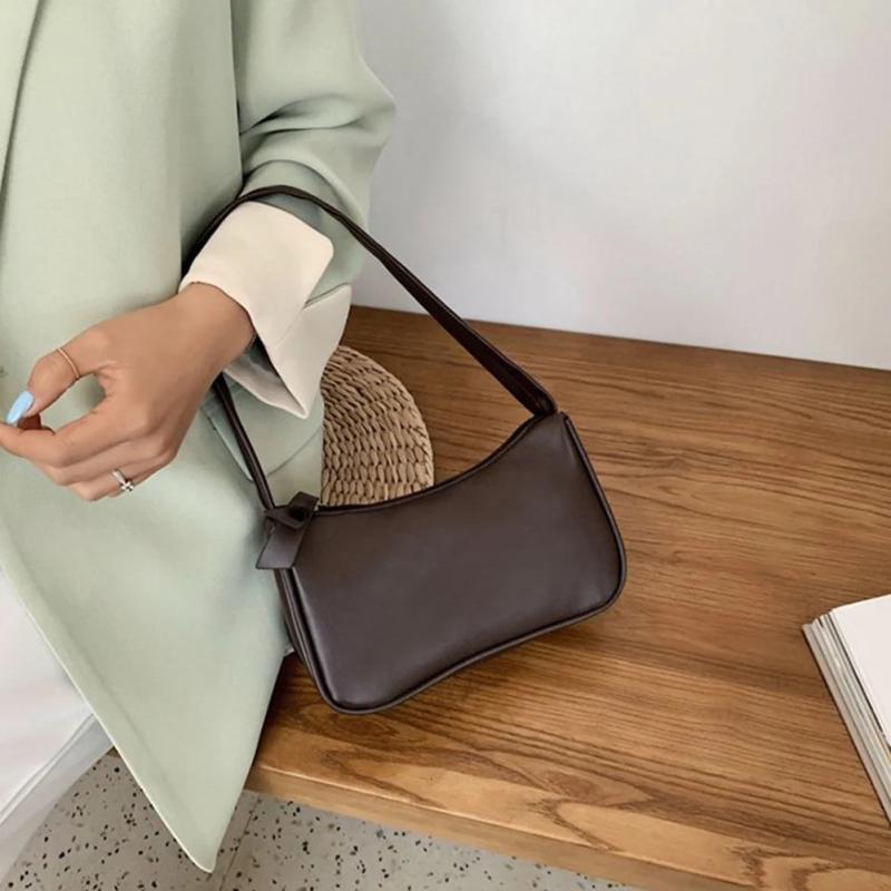 Vintage Shoulder Retro PU Leather Bag with Chain Strap