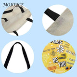 Reusable Shopping Bag Foldable Printing Totes Eco-Friendly Handbag