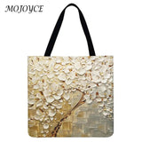 Reusable Shopping Bags Printing Grocery Bags Portable Foldable Women Shoulder Ba