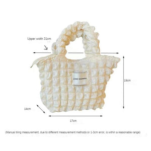 Canvas Shoulder Bag Women Casual Handbag Tote Bag Reusable Large Capacity