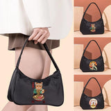 Anime Print Women Shoulder Bag Casual Tote Handbag Organizer Wallet Clutch