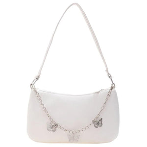 Women Butterfly Chain Shoulder Underarm Bags Casual Ladies Purse Handbags