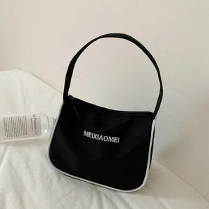 Nylon Small Shoulder Bags Women Casual Classic Purses Handbags Underarm Bags