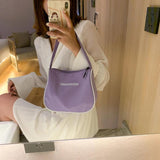 Nylon Small Shoulder Bags Women Casual Classic Purses Handbags Underarm Bags