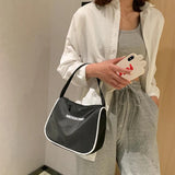 Nylon Small Shoulder Bags Women Casual Classic Purses Handbags Underarm Bags
