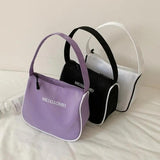 Nylon Small Shoulder Bags Women Casual Classic Purses Handbags Underarm Bags