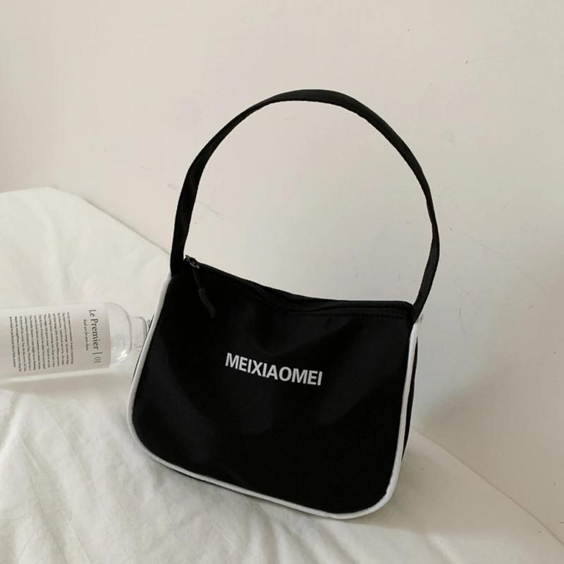 Nylon Small Shoulder Bags Women Casual Classic Purses Handbags Underarm Bags