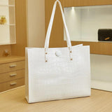 Fashion Crocodile Pattern Shoulder Bag for Women