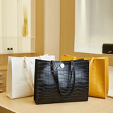 Fashion Crocodile Pattern Shoulder Bag for Women
