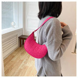 Green Chain Shoulder Pouch Tote Bag
