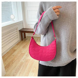 Green Chain Shoulder Pouch Tote Bag