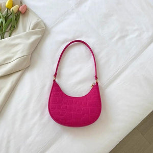 Green Chain Shoulder Pouch Tote Bag