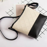 Fashionable PU Leather Mini Bags Women Shoulder Bags Retro Crossbody Bag