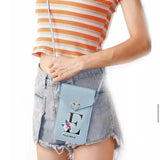 Women Shoulder Bag Touch Screen Cell Phone Purse Leather Crossbody Handba